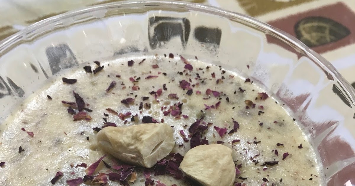 Poppy seeds kheer / gasigasi payasa