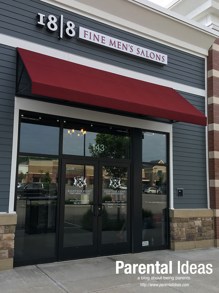 Parental Ideas A New Experience At 18 8 Mens Salon And A Giveaway