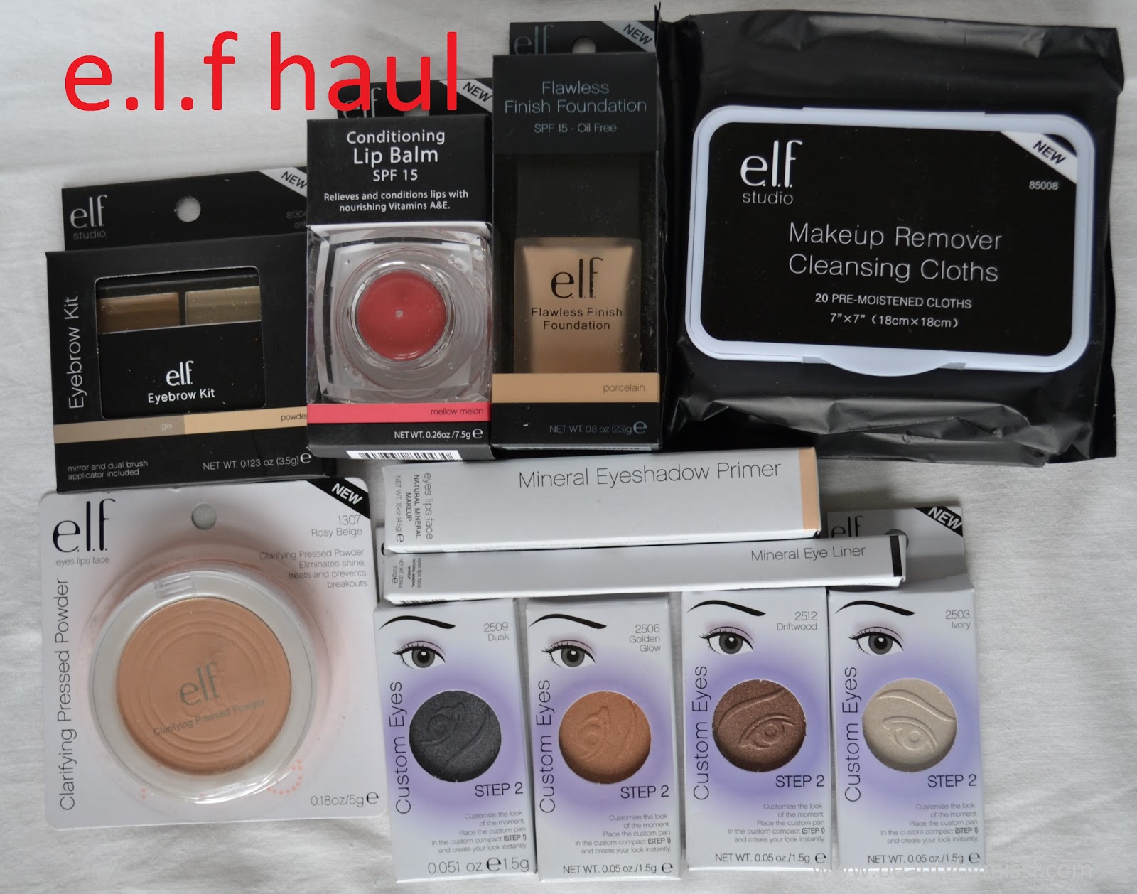 e.l.f. haul
