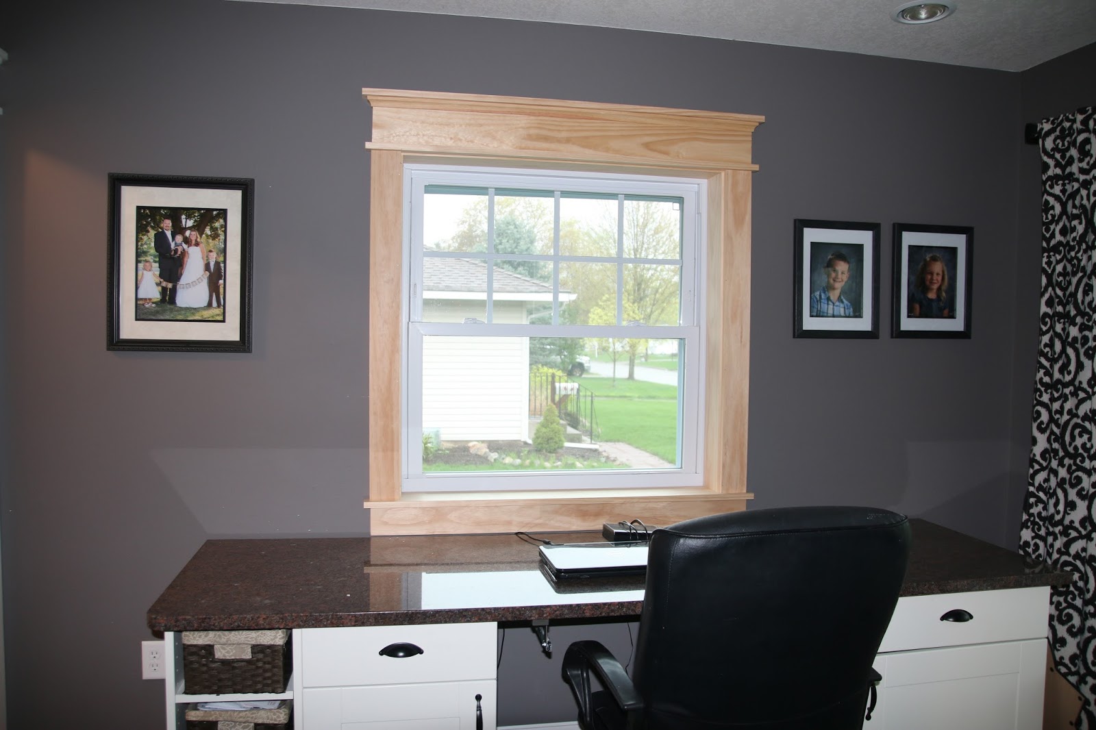 Our New House Office Window Trim 4 24 16