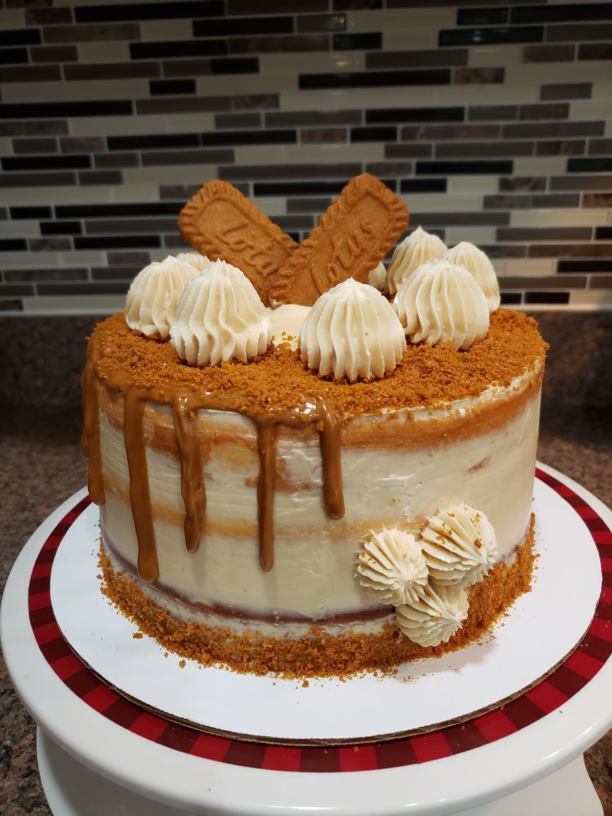 Kristy's Corner Biscoff Speculoos Cake