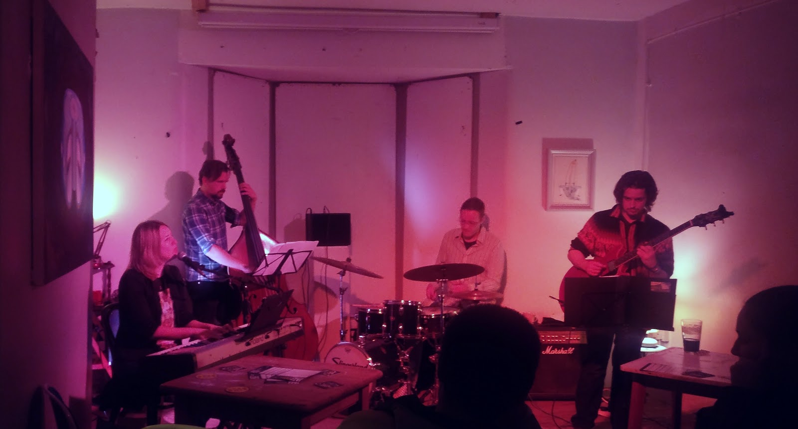 bebop spoken here Joy Ellis Quartet Empty Shop, Durham October 29.