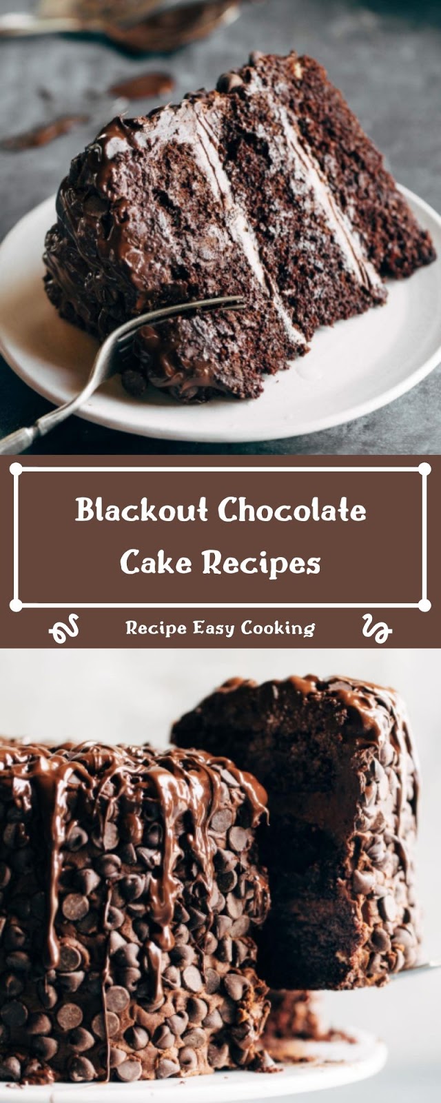 Blackout Chocolate Cake Recipes