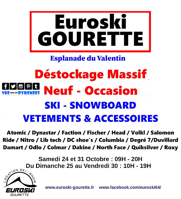 Déstockage Massif Skis Snow Vêtements Pyrénées 2020