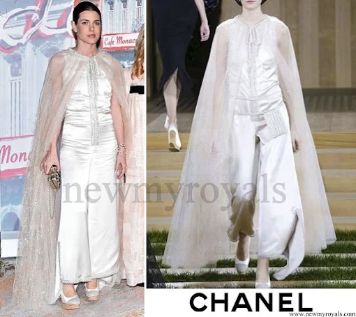 Charlotte Casiraghi wore Chanel dress Paris Haute Couture SS 2016