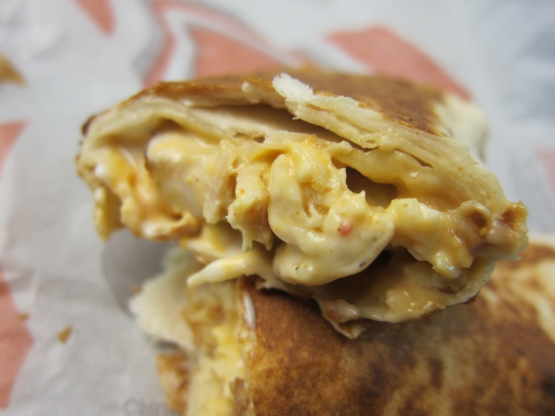 Review Taco Bell Spicy Buffalo Chicken Griller Brand Eating