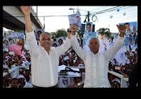 Se enciende el PRD, Miguel Vargas proclama a Francisco Fernández candidato alcalde de Santo Domingo Norte