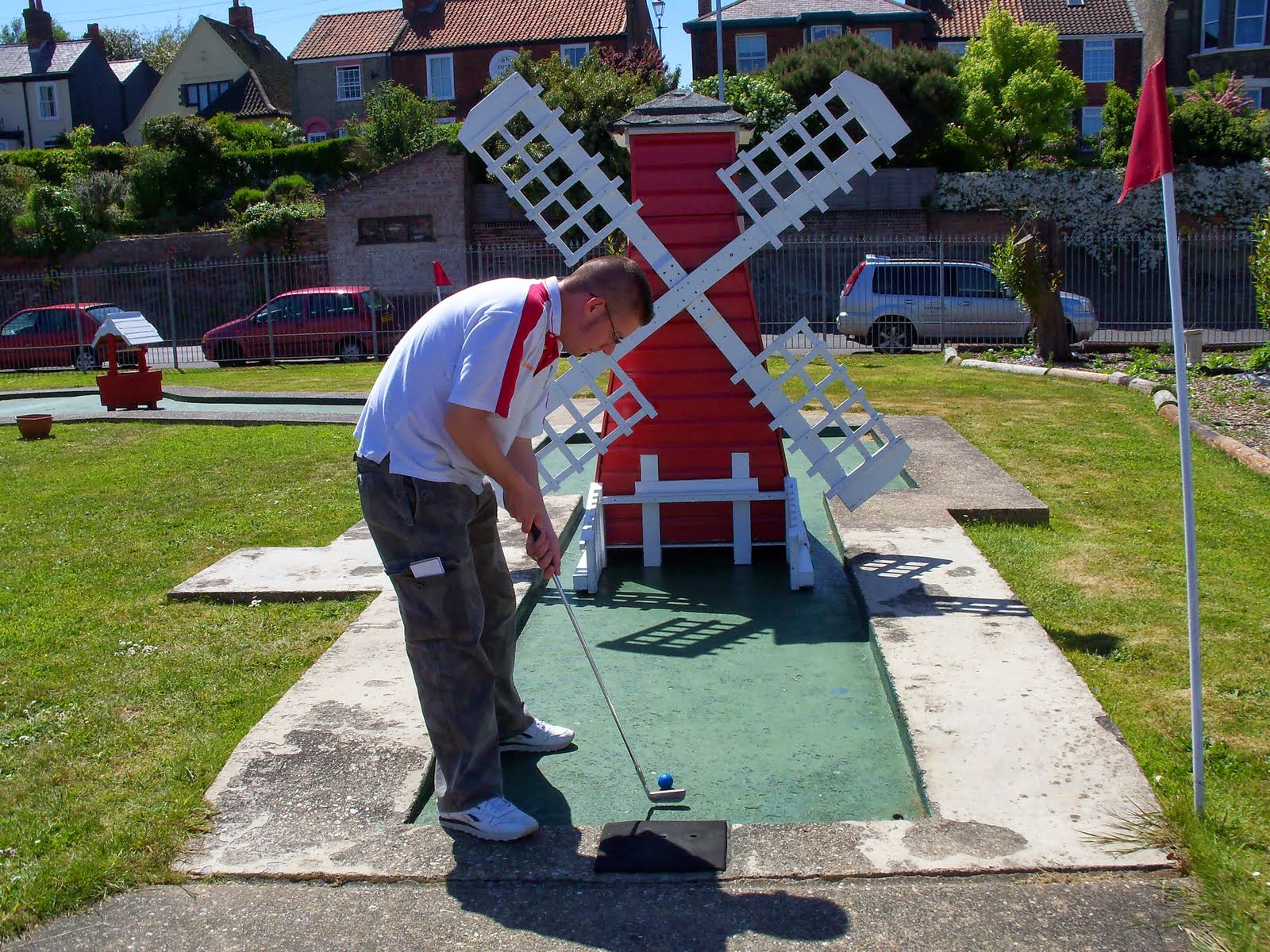Crazy Golf at Pops Meadow in Gorleston-on-Sea, Norfolk