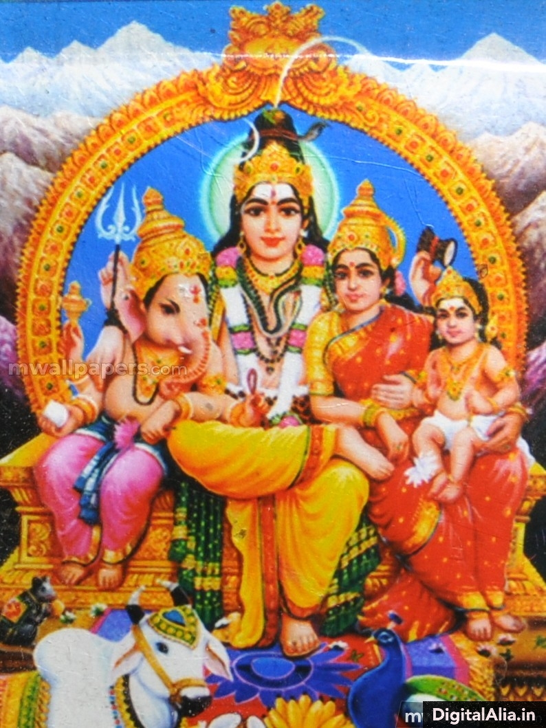 Lord Shiva Family Hd Wallpapers For Mobile