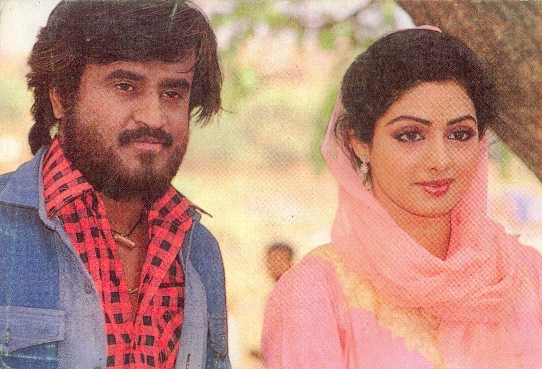 Sridevi Sridevi, Rajinikanth, Tina Munim, Rakesh Roshan at the mahurat