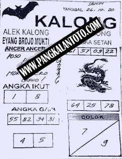 Prediksi Sgp 26 Oktober 2020 Pangkalantoto Terbaru