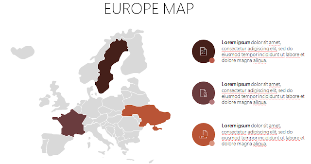 image: Download Template PowerPoint Peta Eropa