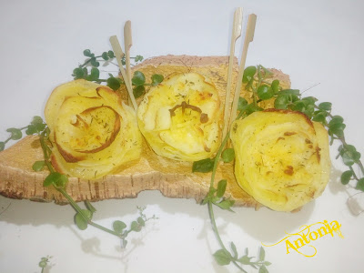 Milhojas De Patatas Al Horno
