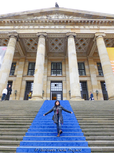 Konzerthaus Berlin, pórtico, por El Guisante Verde Project