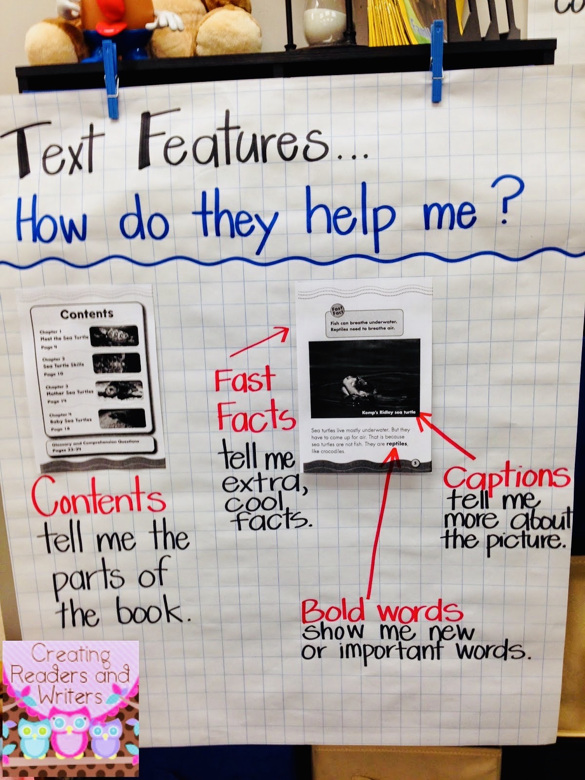 There, Their, They're Anchor Chart 