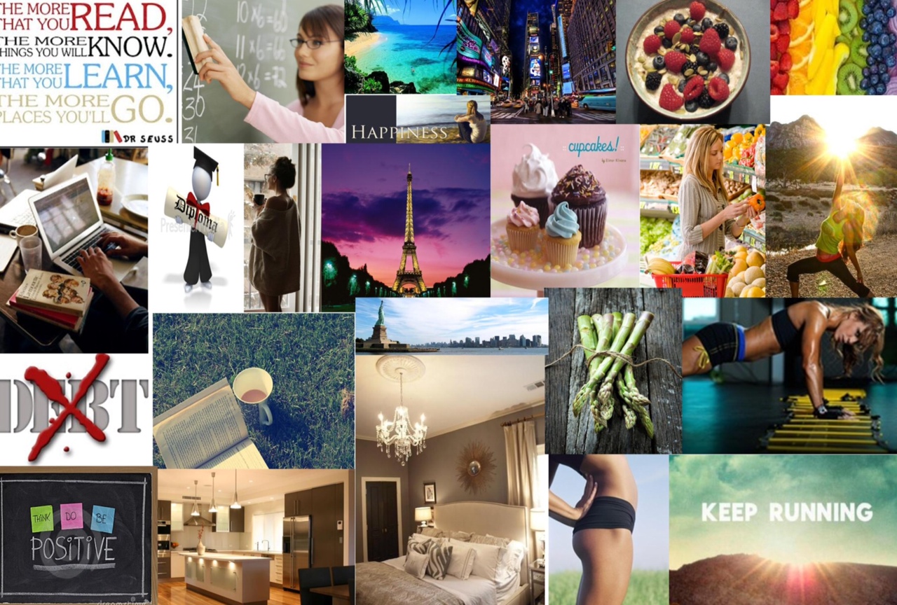 The Awesome Life PostHoliday Blues & Dream Board