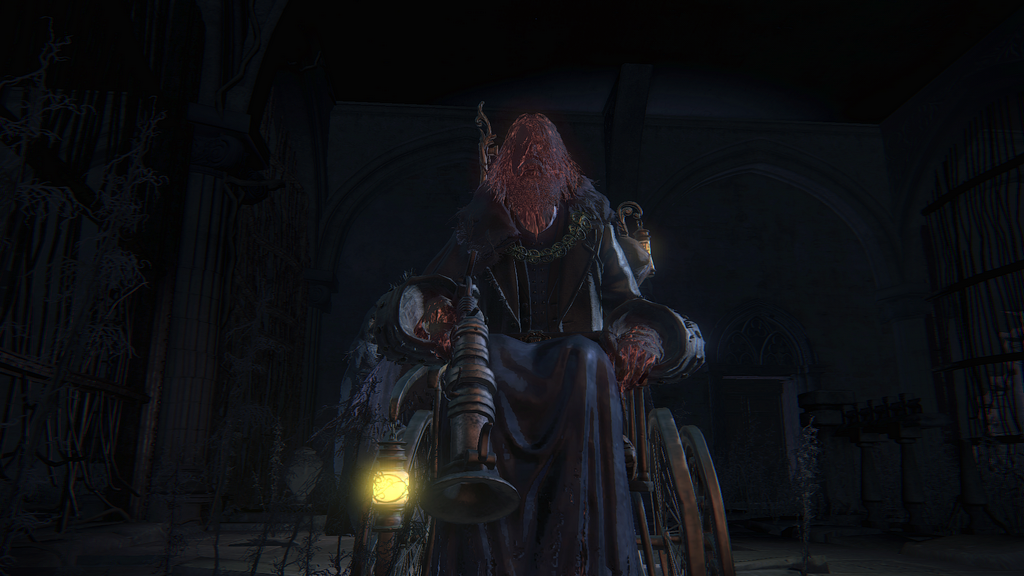 Wheelchair Huntsman (Pistol) Bloodborne Wiki