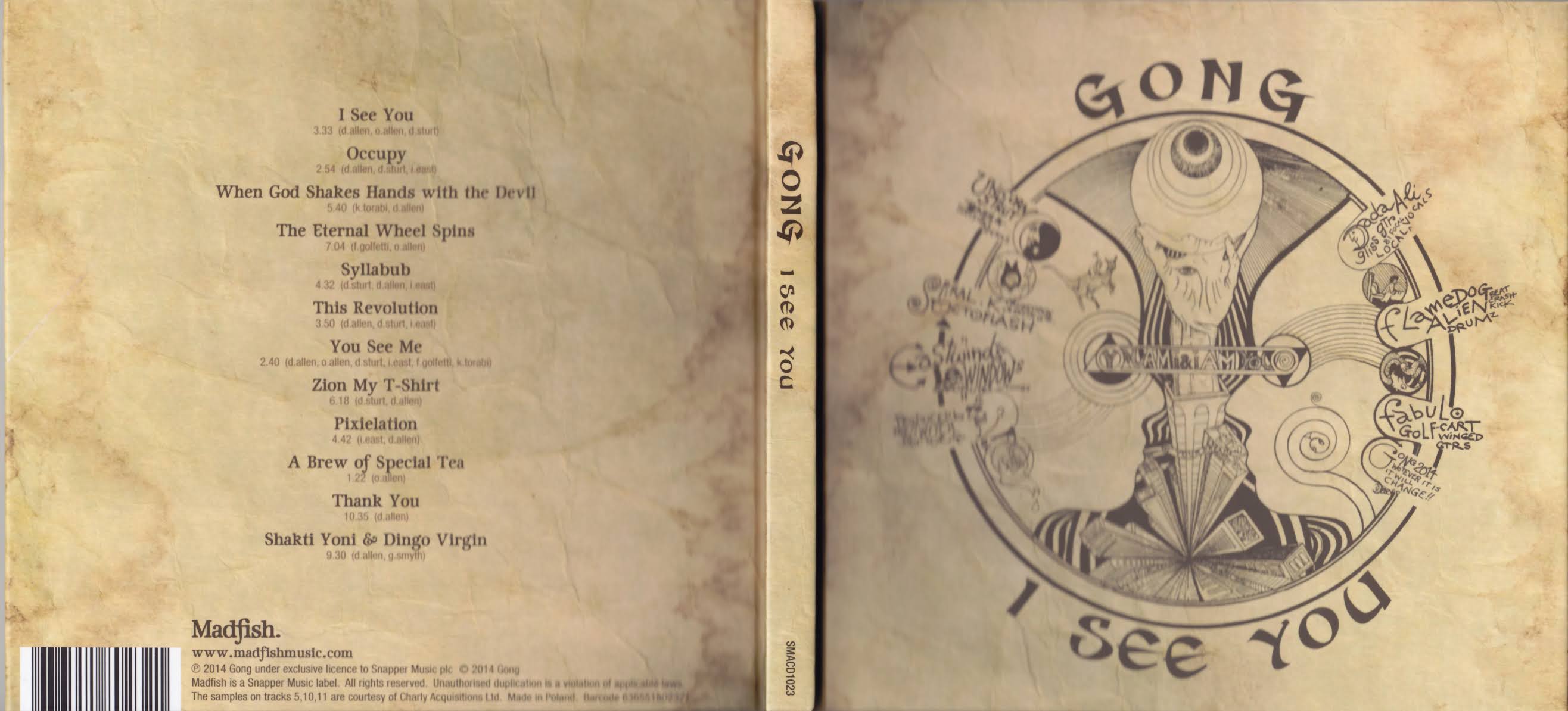 Gong I See You El Cielo y El Dedo