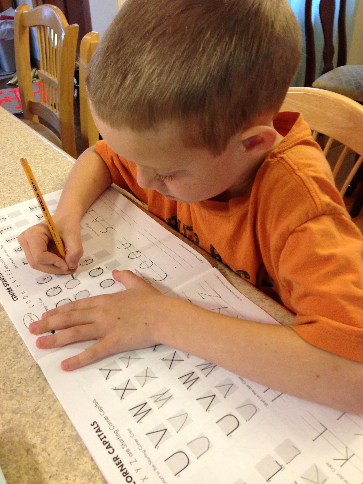 Our Homeschool Day {in pictures}
