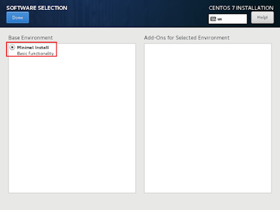 Cara Install Centos 7 Minimal Server