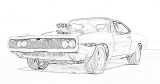 Fast and Furious coloring pages free and downloadable coloring.filminspector.com