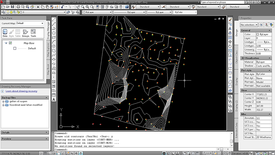 Cuap Cuap Santai Part 4 Membuat kontur di AutoCAD Land Cuap Cuap Santai Part 4 Membuat kontur di AutoCAD Land