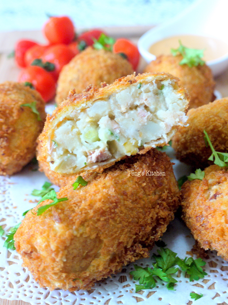 Peng's Kitchen Tuna Potato Croquette
