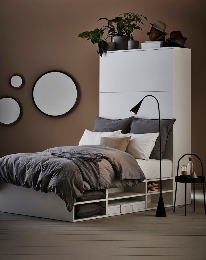 Decoración del dormitorio con espejos