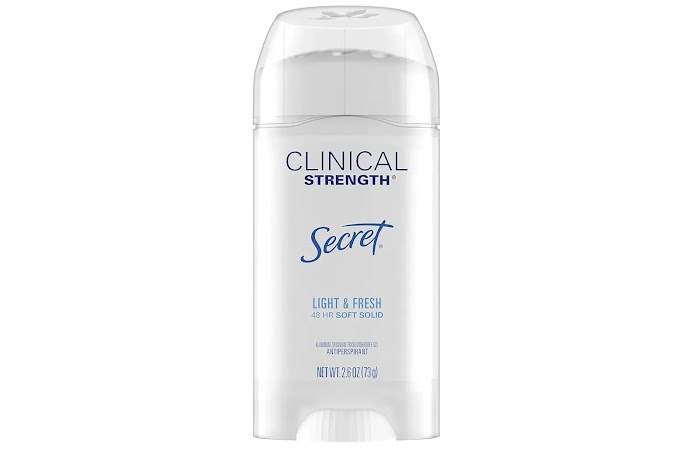 Secret Antiperspirant and Deodorant review