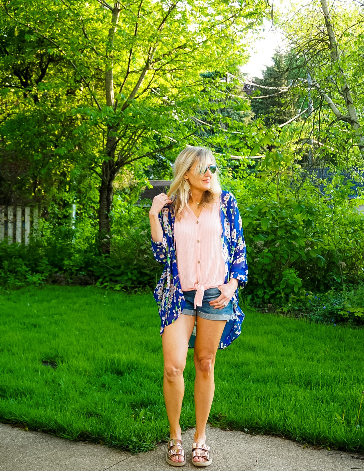 How to style a summer kimono