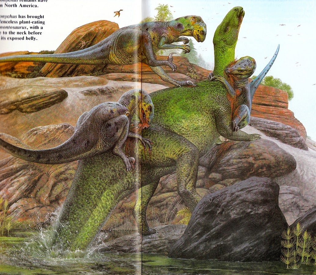 Quand Les Dinosaures Dominaient Le Monde Dinosaurs: Vintage Dinosaur Art: WHEN DINOSAURS RULED THE EARTH