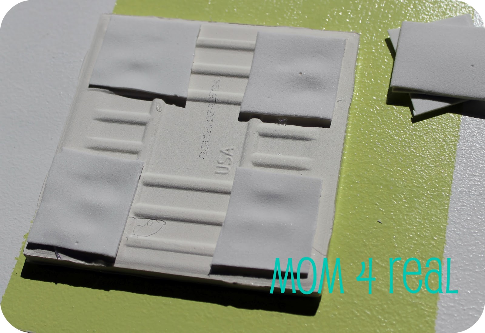 DIY Drink Coasters w/ Mod Podge Mom 4 Real