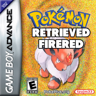 Pokemon Retrieved FireRed GBA Cover