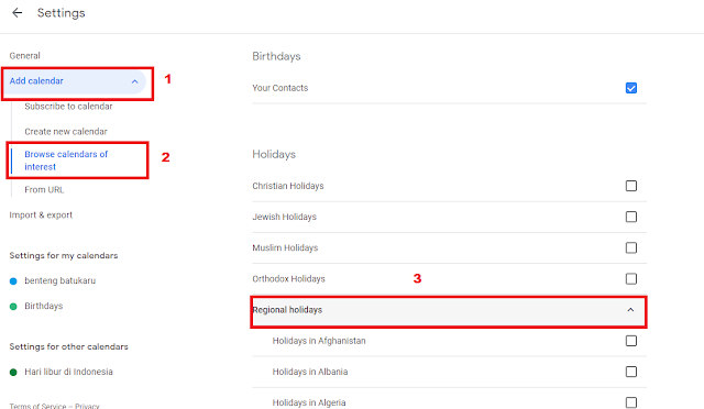 Cara Menampilkan Tanggal Merah/ Hari Libur Di Kalender Android