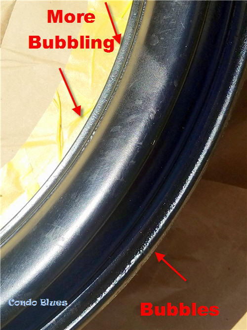 Condo Blues How to Strip Paint the Non Toxic Way