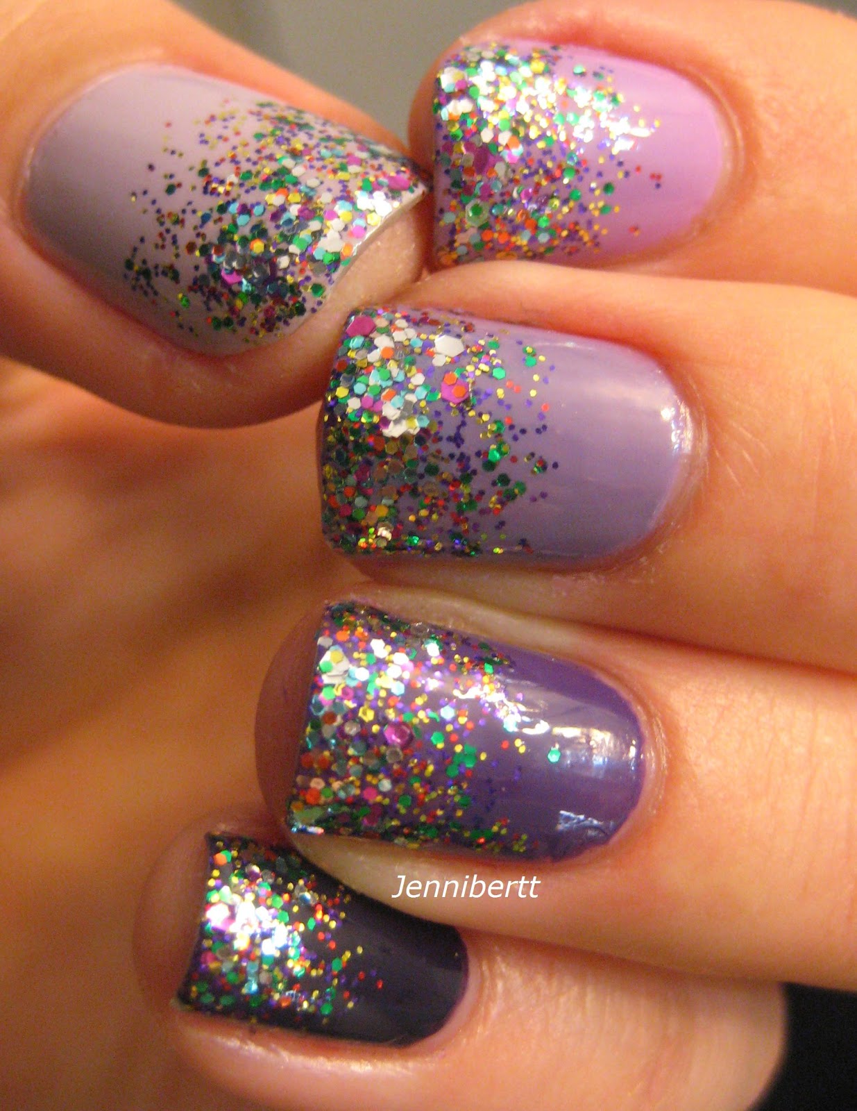 Jennibertt's Nails: New Years Nails!