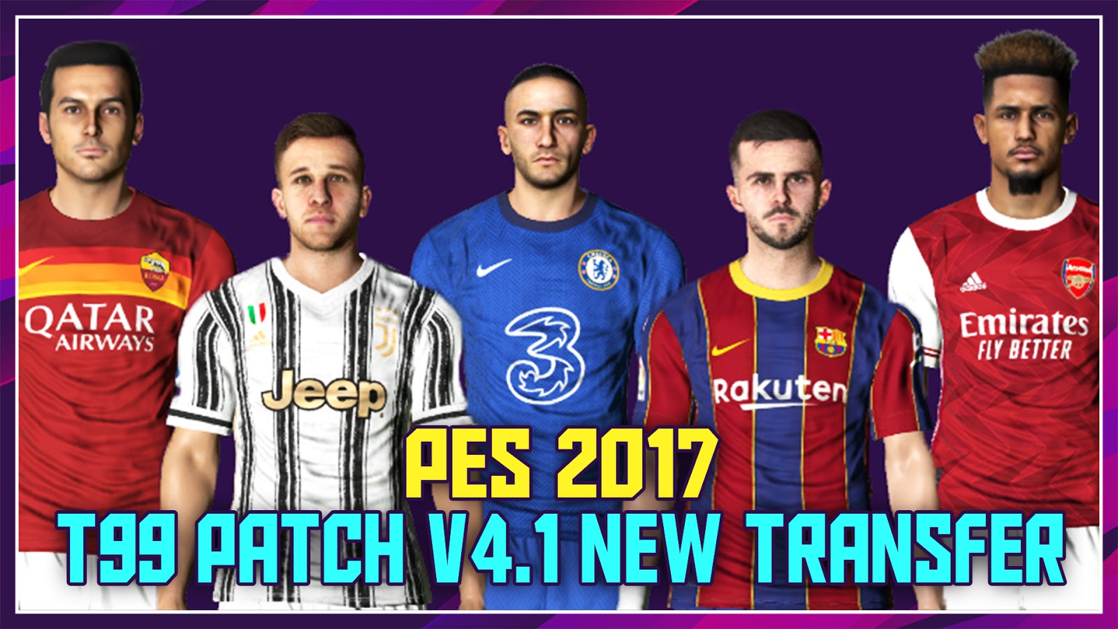 PES 2017 Latest Full Patch [ t99 Patch v.12 ] - Tech Guruz GH