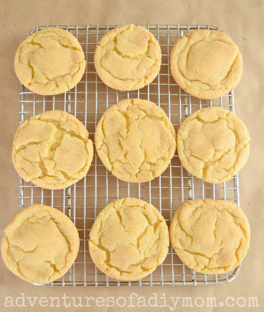 snickerdoodles with cake mix