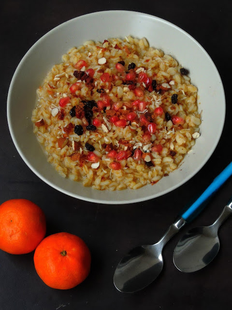 Armenian Christmas Pudding, Anoushabour Armenian Christmas Pudding, Anoushabour