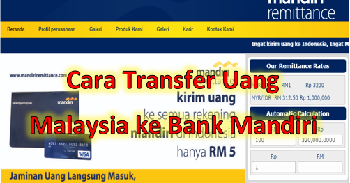 Transfer Uang Dari Malaysia Ke Bank Mandiri 2020 Hanya 16 Ribu Warga Negara Indonesia