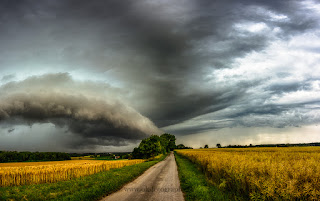 Wetterfotografie stormchasing Sturmjäger NRW Superzelle