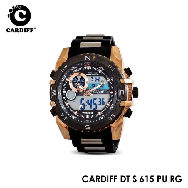 CARDIFF Dual Time 615 PU CARDIFF Dual Time 615 PU