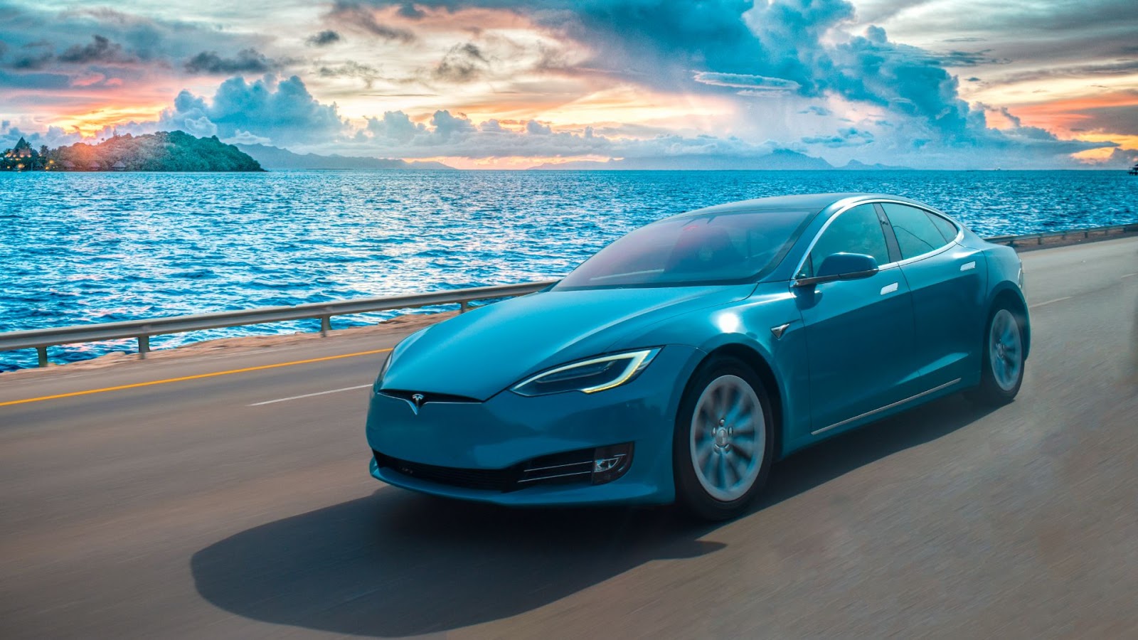 Tesla S model 2020.