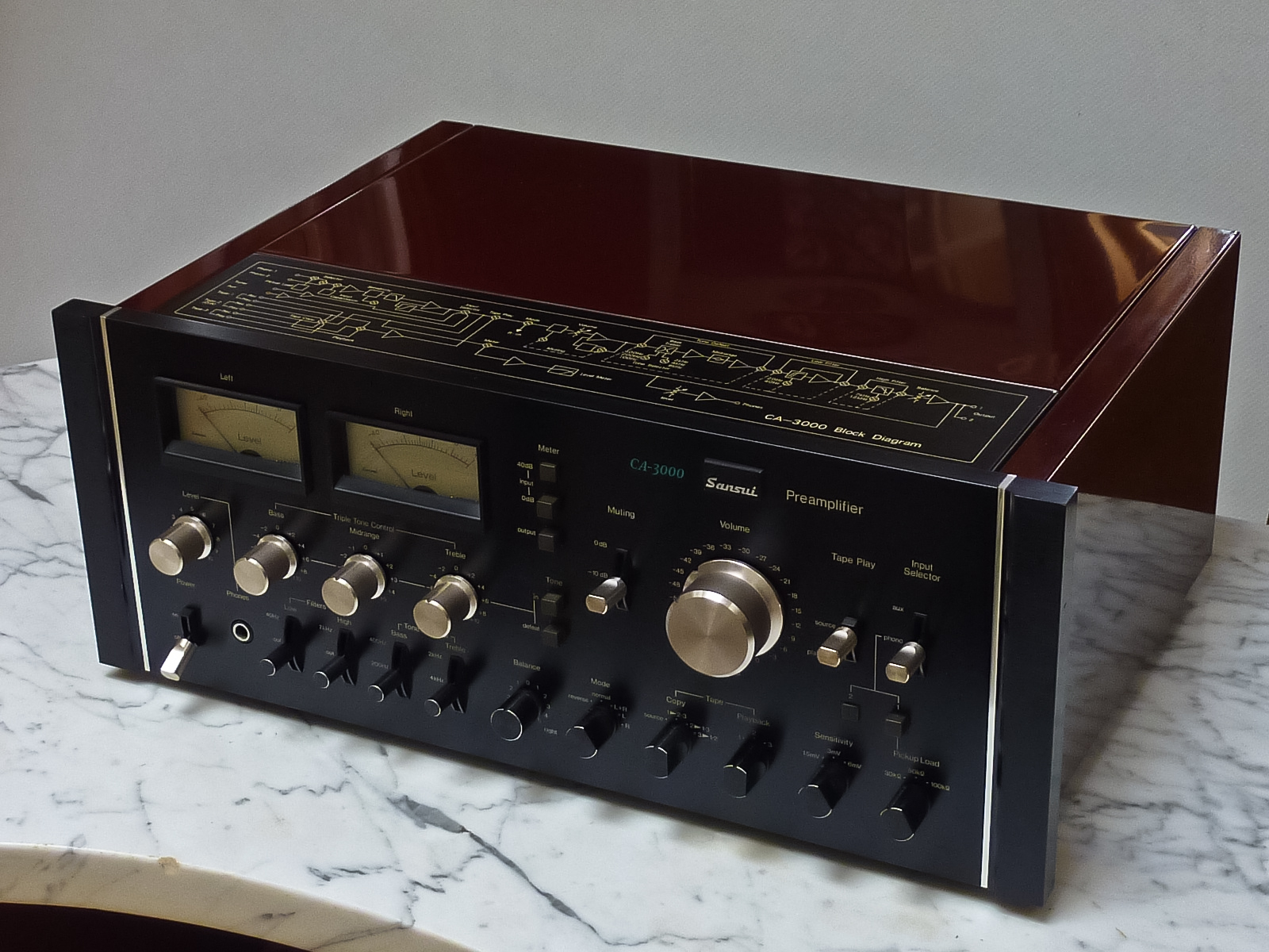 Sansui CA 3000 Control Amplifier AudioBaza Sansui CA 3000 Control Amplifier AudioBaza