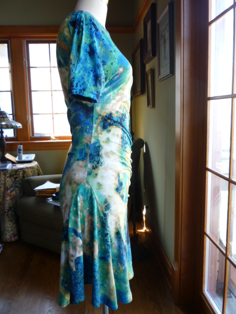 Deepa Dress - Whale Blue