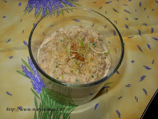 hummus di lenticchie crudista