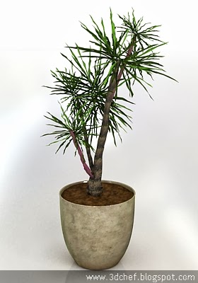 free 3d model plant