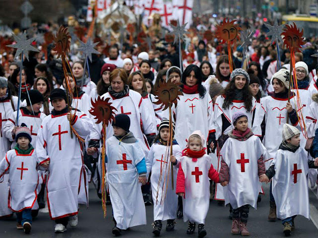 Christmas celebrations in Armenia and Georgia