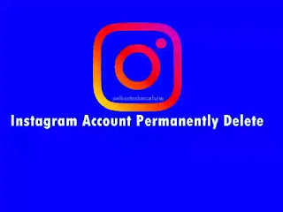How to Delete Instagram Account Permanently On ios