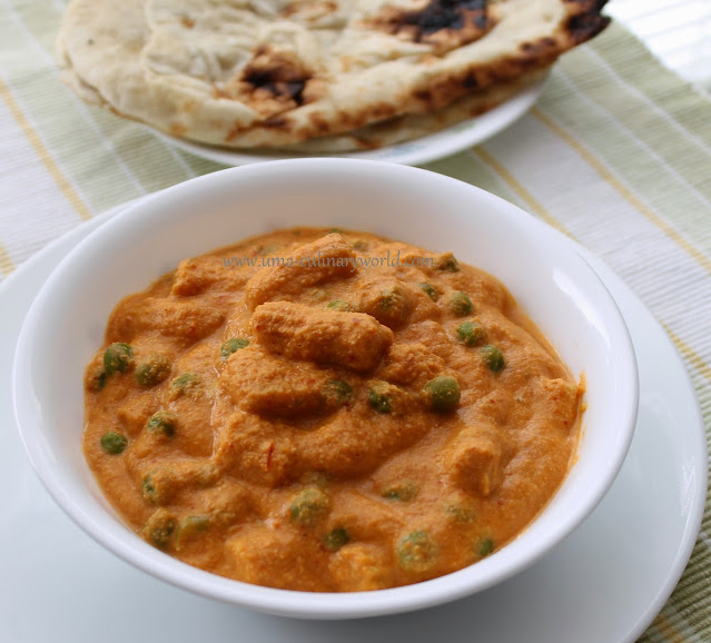 Baby Corn and Green Peas Masala